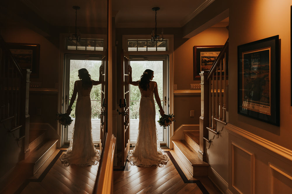 Elegant indoor wedding at Zion Springs, a top wedding venue in Northern Virginia.